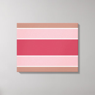 Stripes Pattern customisable canvas print