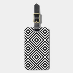 Stripes Pattern Luggage Tag