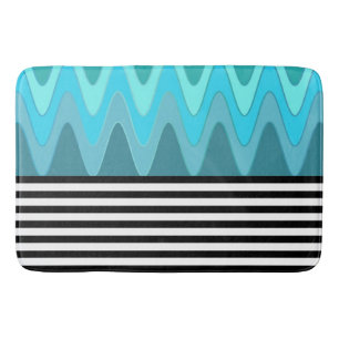 Stripes & Pattern Mix + your ideas Bath Mat