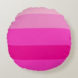 Stripes Pattern Round Cushion