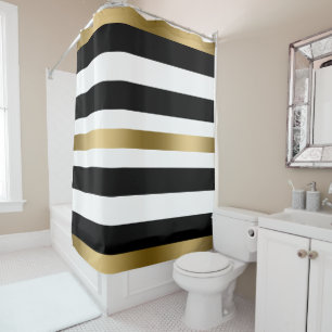 Stripes Pattern Shower Curtain