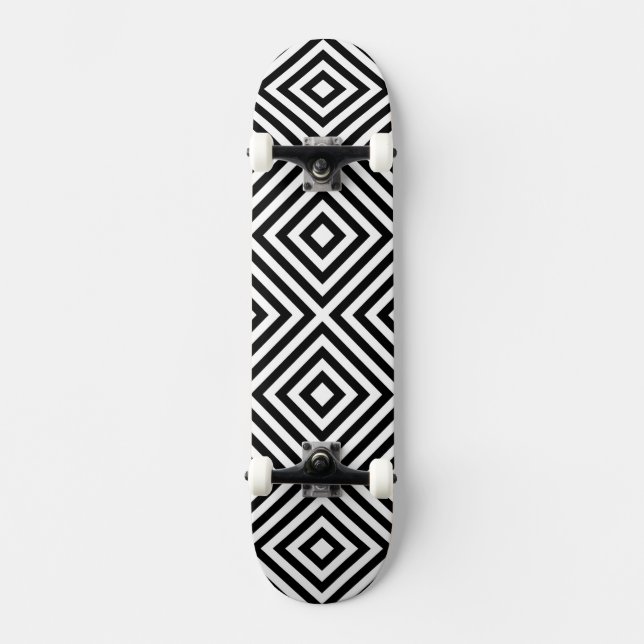 Stripes Pattern Skateboard (Front)
