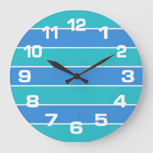 Stripes Pattern wall clocks