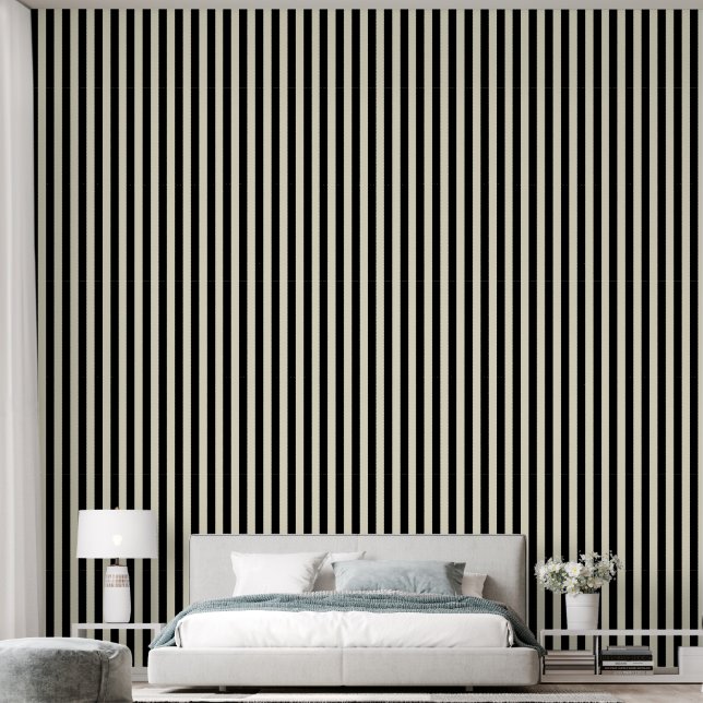 Stripes pattern wallpaper (Bedroom)