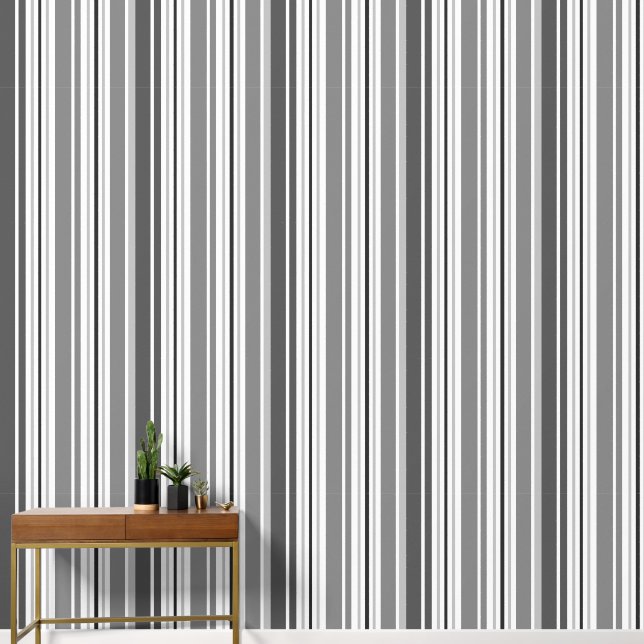 Stripes pattern wallpaper (Hallway)