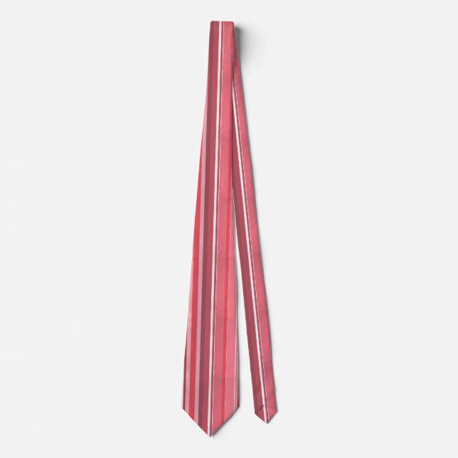 Stripes Pink Tie (Front)