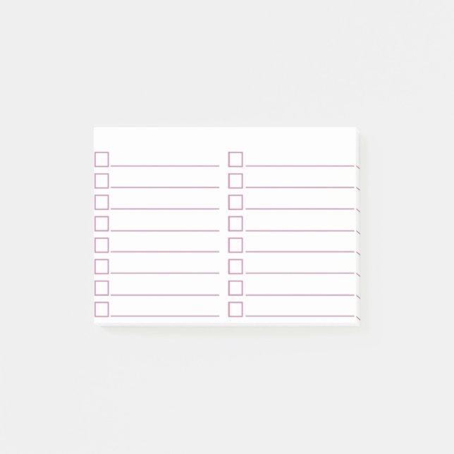 Stripes Post-it Notes (Front)