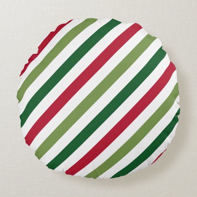 Stripes Round Cushion (Front)