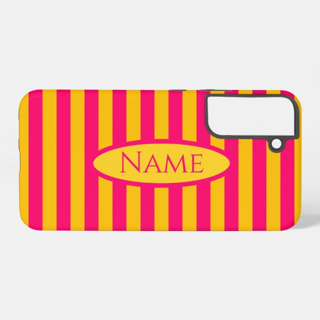 Stripes Samsung Galaxy S22+ Case (Back Horizontal)