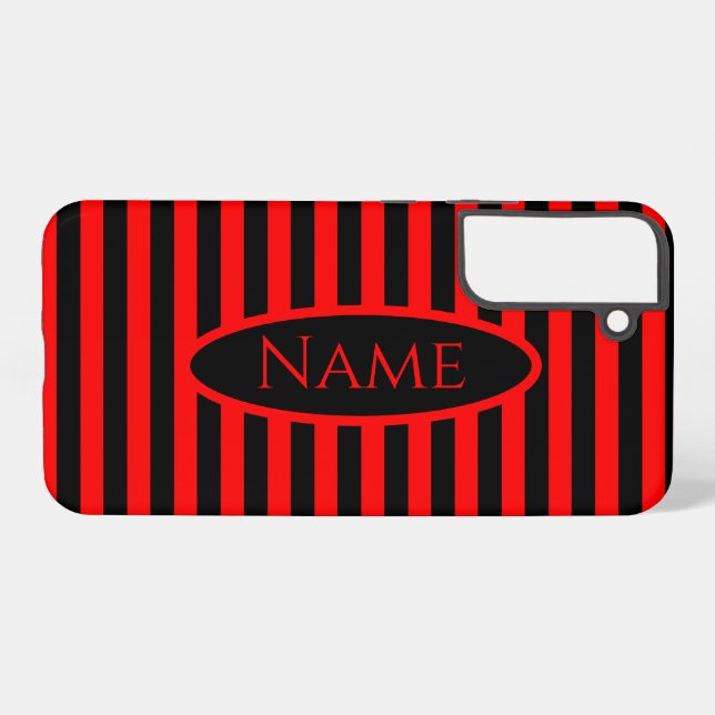 Stripes Samsung Galaxy S22+ Case (Back Horizontal)