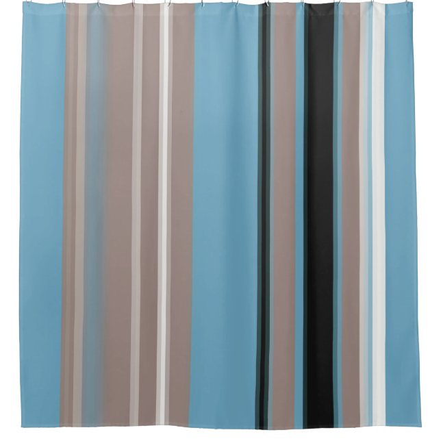 Stripes Shower Curtain (Front)