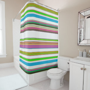 STRIPES SHOWER CURTAIN