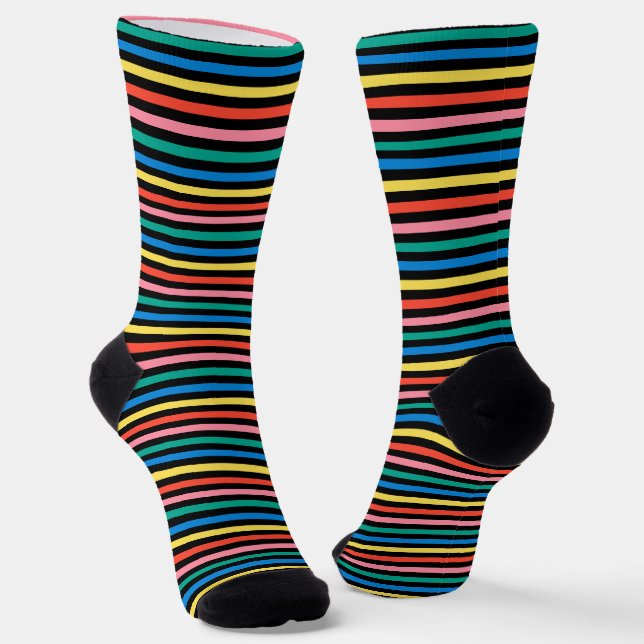 Stripes Socks (Angled)