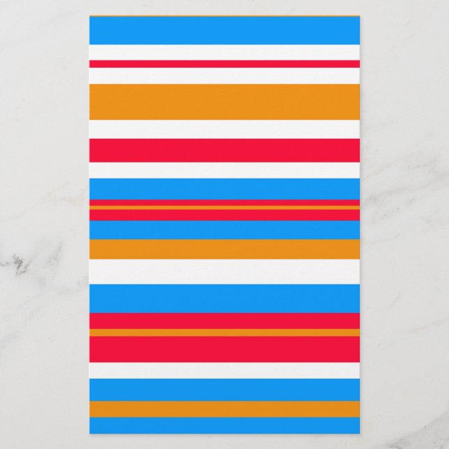 Stripes Stationery (Front)
