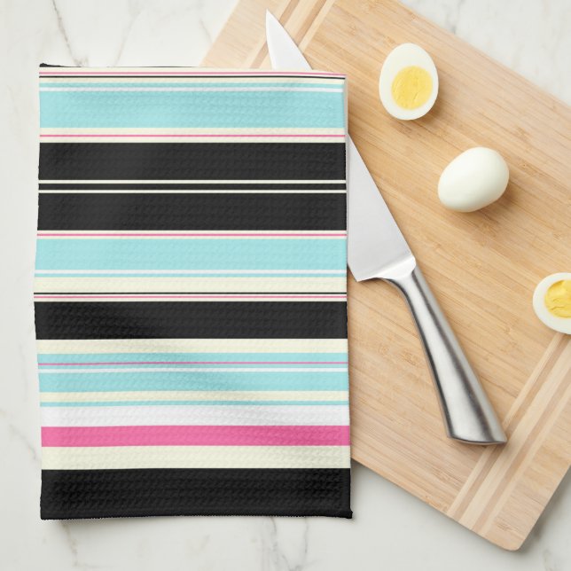 Stripes Tea Towel (Quarter Fold)