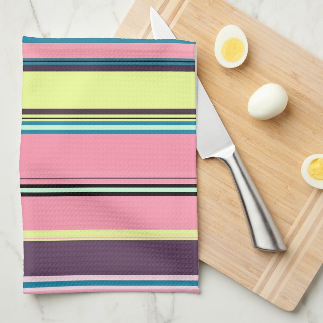 Stripes Tea Towel (Quarter Fold)