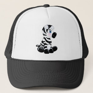 Stripes the Baby Zebra Trucker Hat