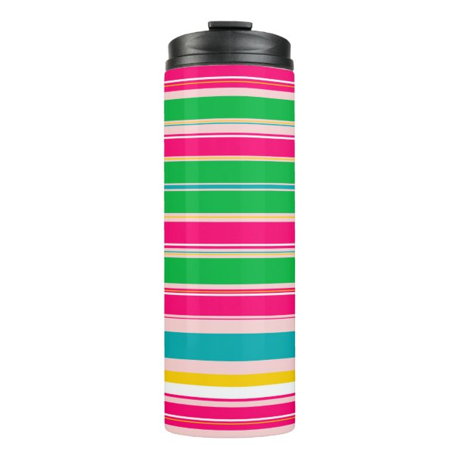 Stripes Thermal Tumbler (Front)