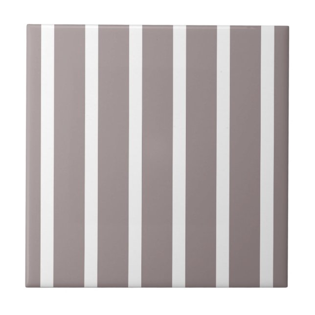 Stripes Thn Thick Grey White Tile (Front)