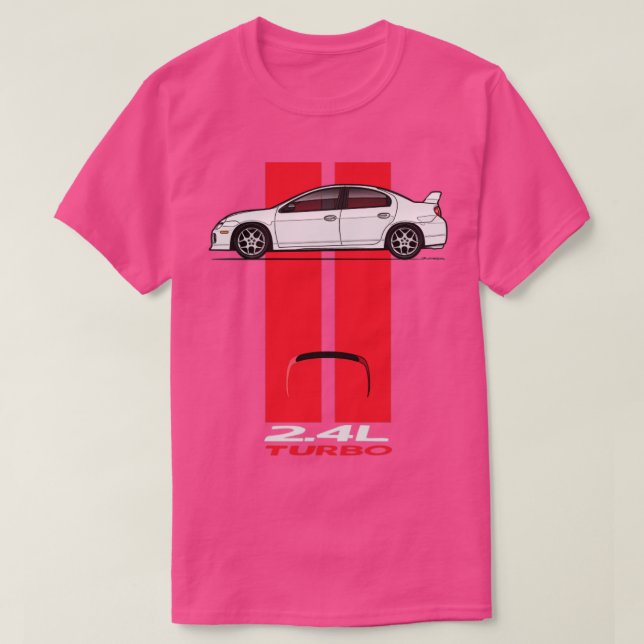 Stripes White Red T-Shirt (Design Front)
