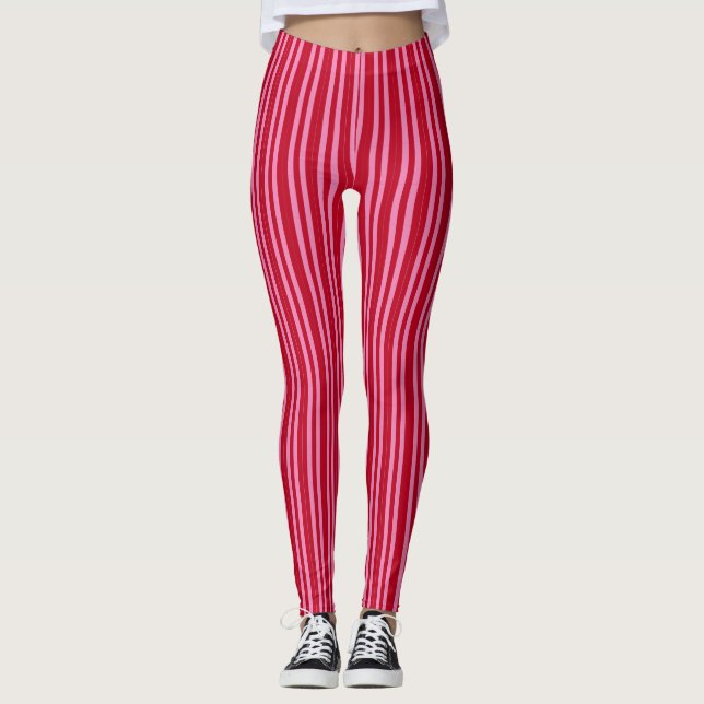 Stripes Women's Leggings (Front)