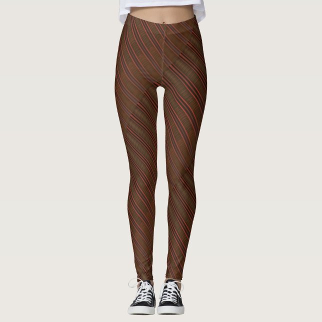 Stripes Women's Leggings (Front)
