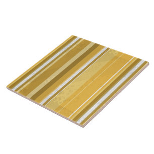 Stripes Yellow Tile