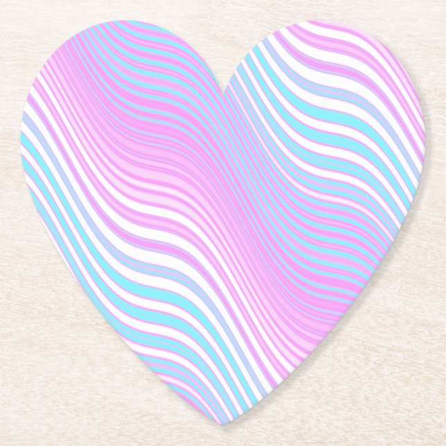 stripewave evolution : paper coaster (Front)