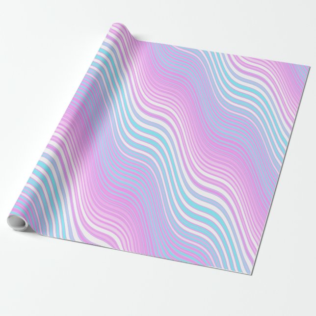 stripewave evolution : wrapping paper (Unrolled)