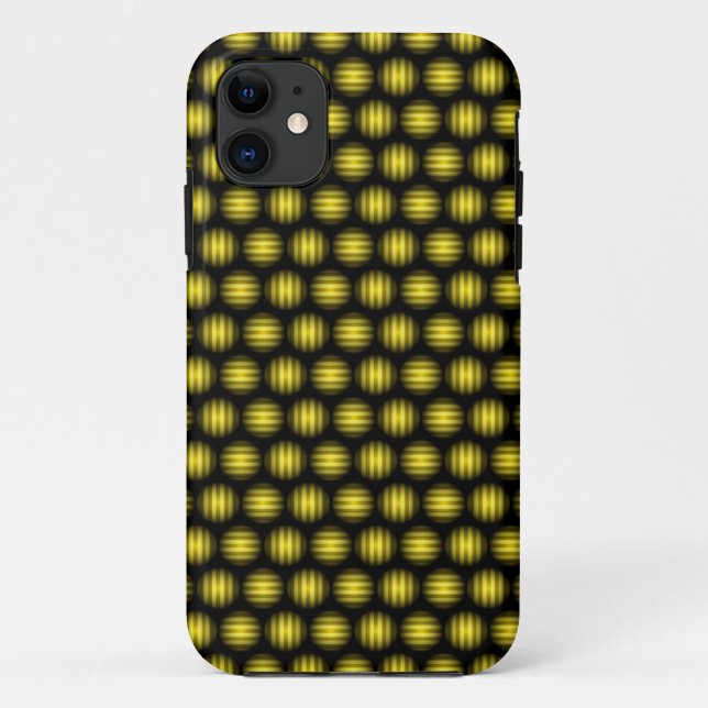 Stripey Ball Pattern Case-Mate iPhone Case (Back)