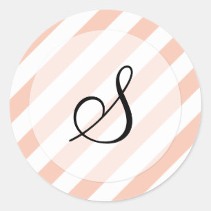 Stripey Goodness (Pattern) Classic Round Sticker