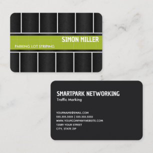 Striping Contractor Business Card