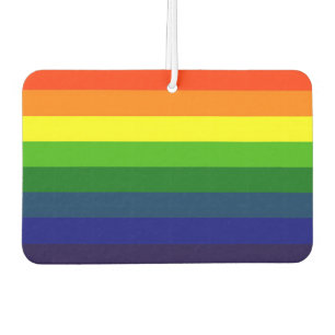 STRIPITTY! STRIPETTY! IT'S RAINBOW STRIPES! ~ CAR AIR FRESHENER