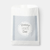 Stripped Father's Day Favour Bags