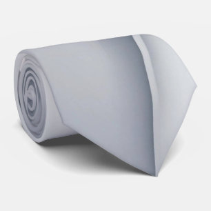 Strips Luxury Grey Blue Print Neck Tie