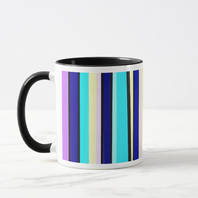 Stripy Design Mug (Left)