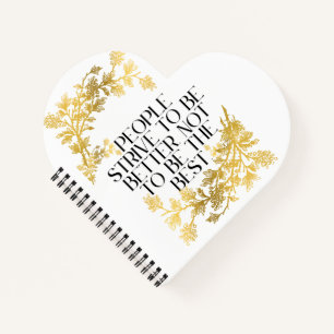 "Strive to be Better" Growth Mindset Notebook - G