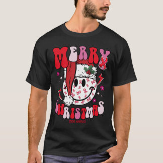 Stroke Awareness Awareness - santa hat merry chris T-Shirt