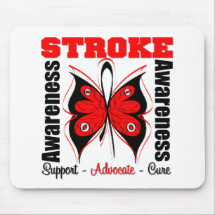 Stroke Awareness Butterfly Mouse Mat