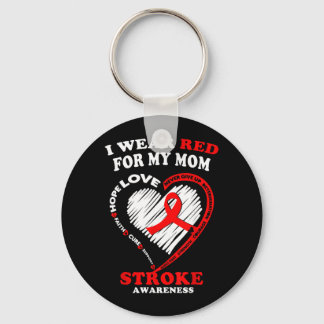 Stroke Awareness Key Ring