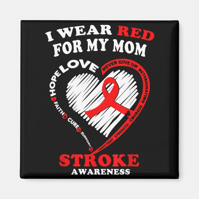 Stroke Awareness Magnet (Front)