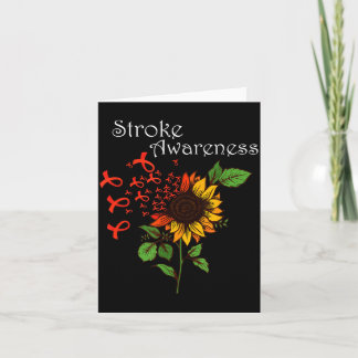 Stroke Awareness Stroke Survivor Stroke Design Card