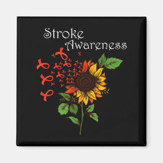 Stroke Awareness Stroke Survivor Stroke Design Magnet