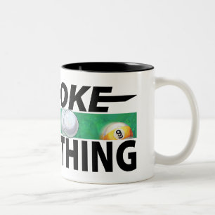 Stroke is Everything 9 Ball Two-Tone Coffee Mug