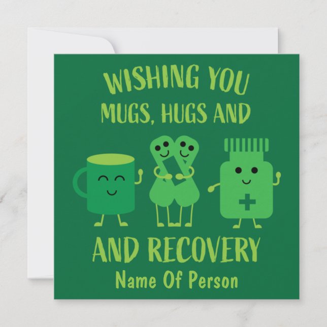 Stroke Recovery Get Well Soon Gifts    (Front)