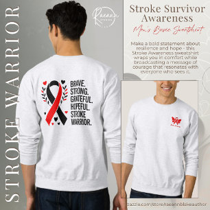 Stroke Survivor Awareness Men’s Basic Sweatshirt