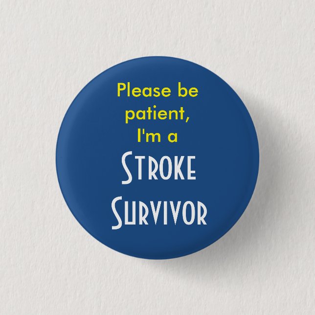 Stroke Survivor Badge (Front)