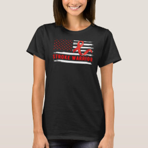 Stroke Survivor For Women Men Stroke Awareness T-Shirt