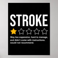 Stroke Survivor Heart Disease Warrior Fighter Card