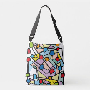 Strokes and Colours free by Masanser Crossbody Bag